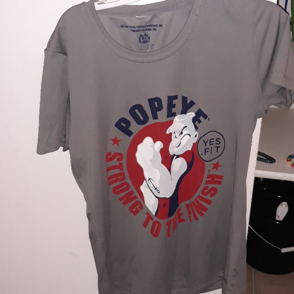 Popeye workout shirt